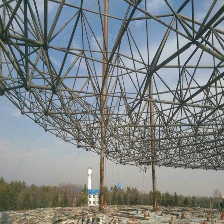 白山球形网架钢结构施工方案